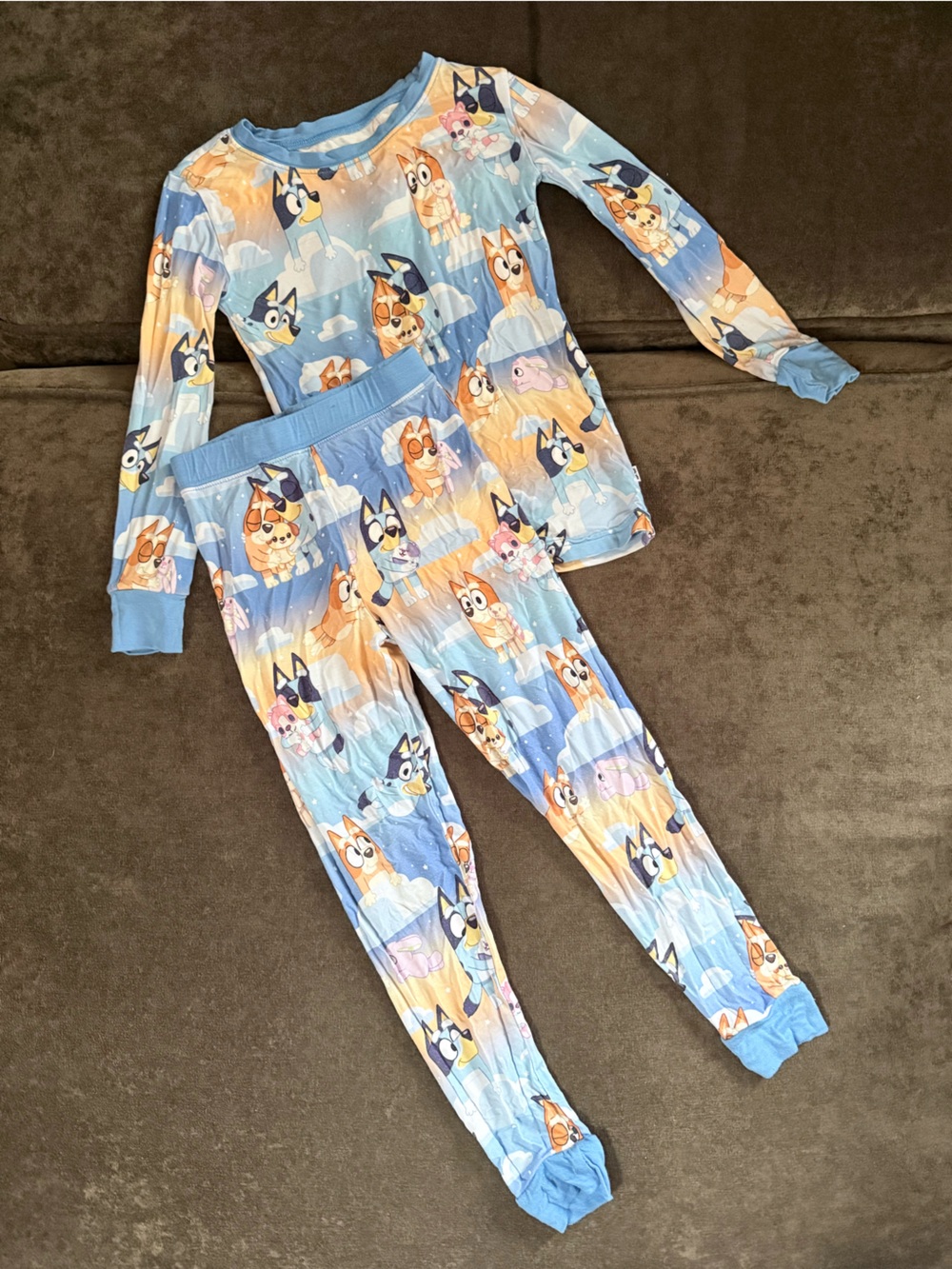 Little Sleepies Bluey 2-Piece Pajama Set